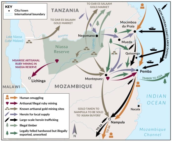 Illicit Trafficking Mozambique Mozambico