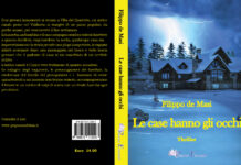 Filippo De Masi, al via il tour letterario di “Le case che hanno gli occhi” Filippo De Masi