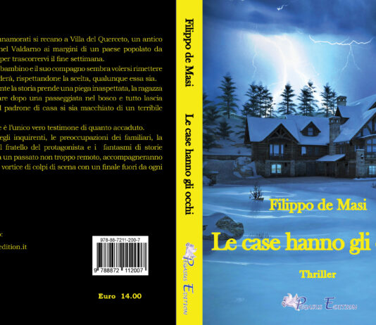Filippo De Masi, al via il tour letterario di “Le case che hanno gli occhi” Filippo De Masi