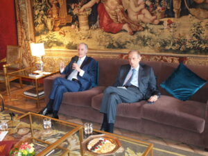 Christian Masset e Piero Fassino