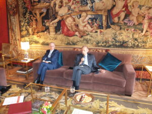 Christian Masset e Piero Fassino