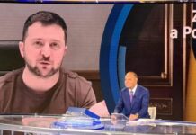 Volodymyr Zelensky da Bruno Vespa Zelensky