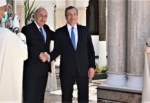 Draghi, dagli accordi di Algeri alle tensioni di Roma Draghi