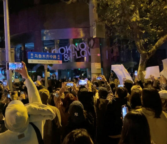 In Cina proteste contro le restrizioni anti covid Cina