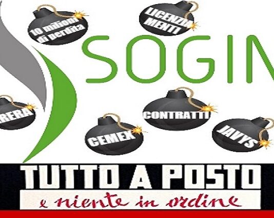 Sogin, tutto a posto e niente in ordine Sogin