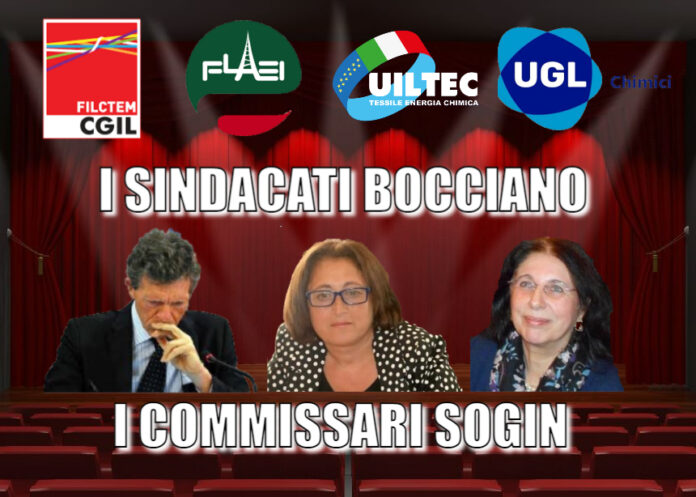Sogin Cicero Alessandro FILCTEM FLAEI UILTEC UGL