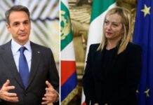 Il ritorno francese per le corvette tema della cena greco-italiana cena