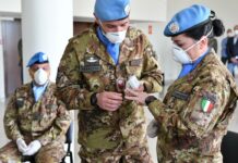 Militari italiani all’estero, i saluti delle autorità Militari italiani