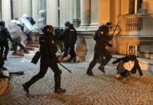 Belgrado, scontri in piazza per brogli elettorali Belgrado
