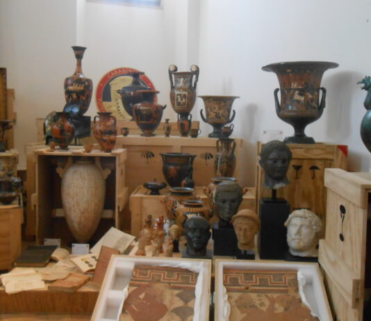 “Operazione Symes” 600 opere d’arte ritornano dagli Usa Opere