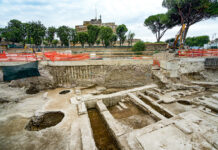 Scavi Piazza Pia a Roma, rinvenuti reperti Piazza Pia