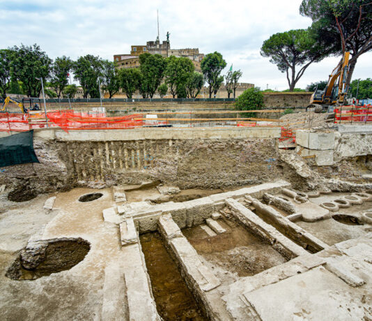 Scavi Piazza Pia a Roma, rinvenuti reperti Piazza Pia