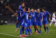 Gli Azzurri vincono e convincono con uno schiacciante 4-1 Azzurri