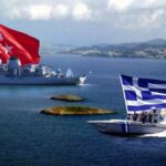 Previsioni di una guerra nell’Egeo tra Grecia e Turchia Egeo