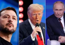 Trump esorta Putin a fermarsi e punta il dito contro Zelensky Trump