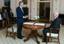 Anthony Albanese giura come primo ministro Anthony Albanese