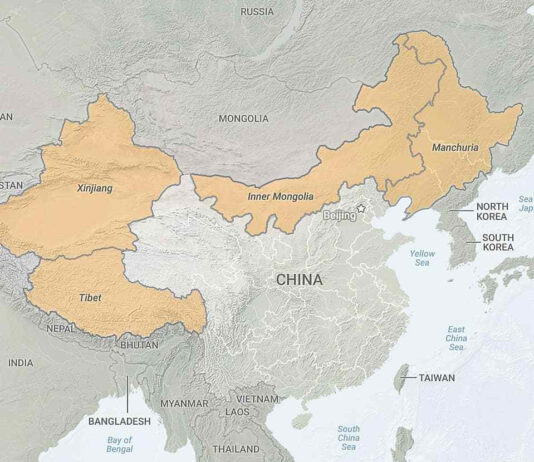 Il ruolo storico delle buffer zones cinesi Cina