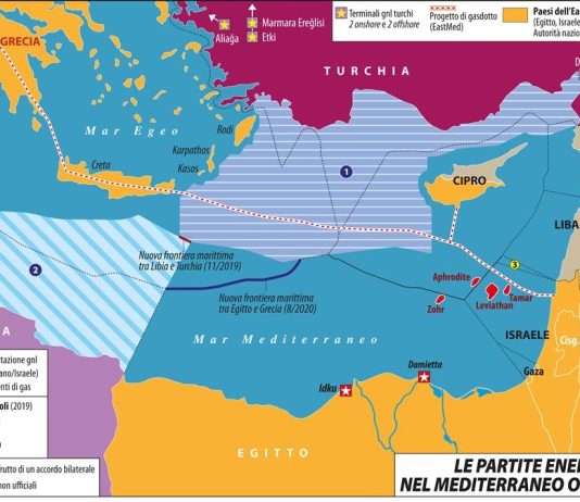 Turchia, Italia e Grecia: energia, difesa e tensioni nel Mediterraneo Turchia Italia Grecia