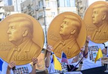 Donald Trump escluso dal Premio Nobel per la Pace 2025 Trump Premio Nobel