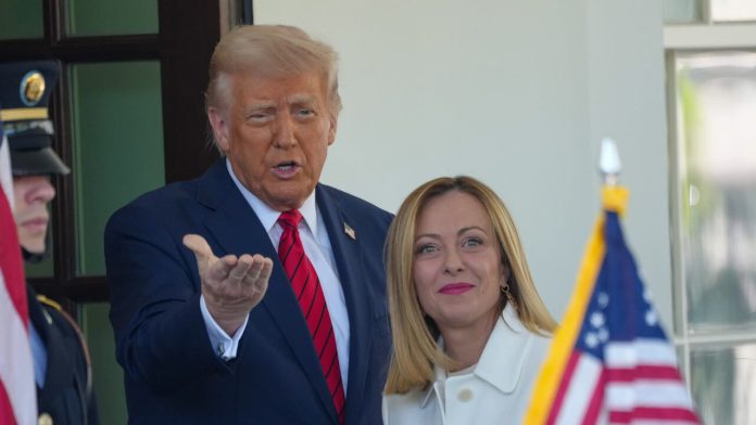 Trump Meloni Giorgia Meloni geopolitica wokismo