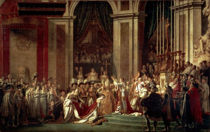 Wikipedia Jacques-Louis David al Louvre