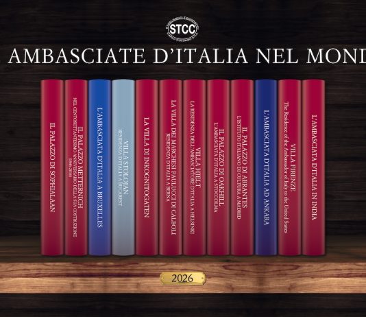 Un calendario sui palazzi delle Ambasciate d’Italia Calendario Ambasciate 2026