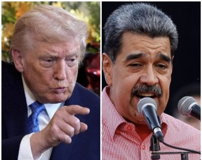 Ginevra collage Maduro Usa Venezuela Trump
