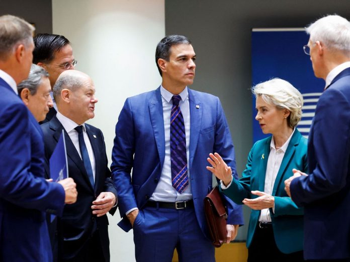 Consiglio europeo sanchez linea spagnola