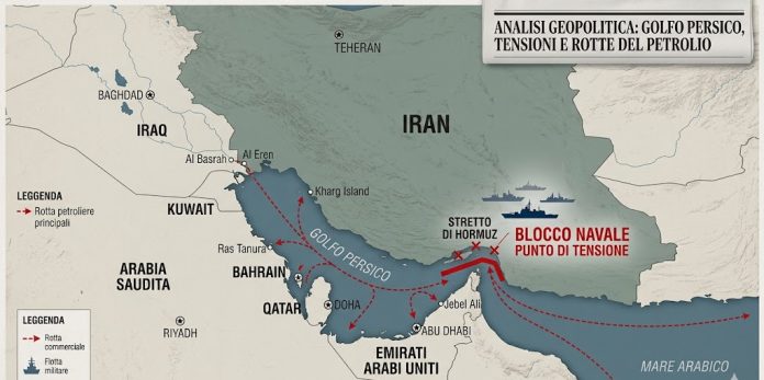 Gemini Blocco navale Trump Teheran