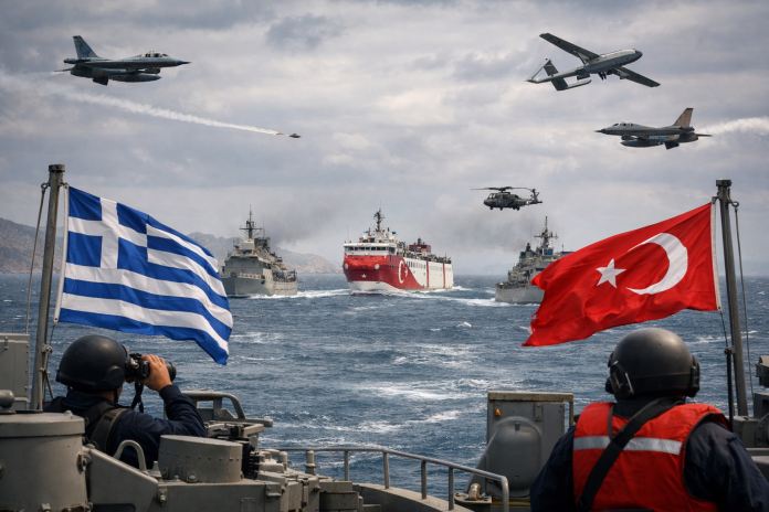 Copilot AI Grecia Turchia Mediterraneo orientale