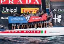 Una giornata indimenticabile per Cagliari e Luna Rossa Luna Rossa