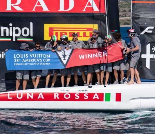 Una giornata indimenticabile per Cagliari e Luna Rossa Luna Rossa