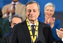 Draghi avverte l’Ue: «Siamo soli nel nuovo ordine globale» Draghi avverte l'Ue