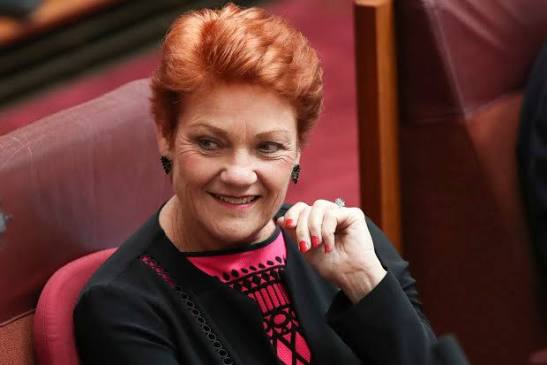 AFR Australia Hanson immigrazione
