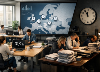 Orari di lavoro in Europa, forti divari tra Paesi Orari di lavoro in Europa