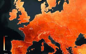 Ondata di caldo in Europa