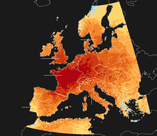 Ondata di caldo in Europa: record, morti e temporali Ondata di caldo in Europa
