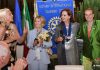 Fabia Baldi alla guida del Rotary Club Roma Aniene Fabia Baldi