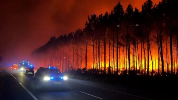 Emergenza incendi Europa