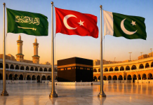 Arabia Saudita, Turchia e Pakistan: patto di difesa alla Mecca Arabia Saudita Turchia Pakistan Mecca