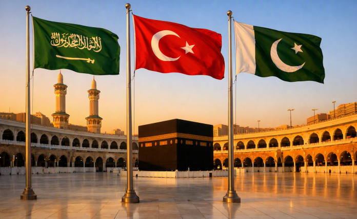 Copilot AI Arabia Saudita Turchia Pakistan Mecca